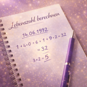 Lebenszahl berechnen Beispiel – Numerologie Berechnung mit Geburtsdatum einfach erklärt